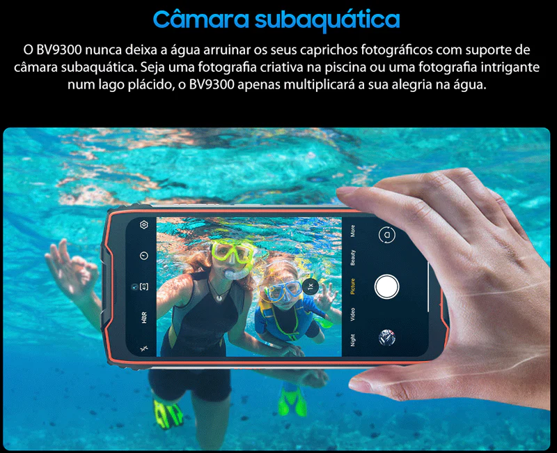 (COMPRE 1 LEVE 2 ÚLTIMAS UNIDADES EM ESTOQUE ) Celular Indestrutível BlackView Modelo 2025!